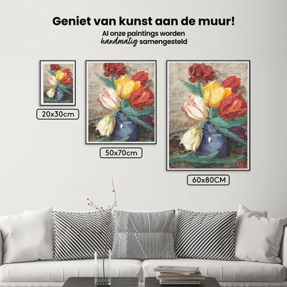 Diamond Painting Tulipany w wazonie - SEOS Shop ®