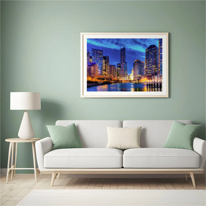 Diamond Painting USA Miasto Nocą - SEOS Shop ®