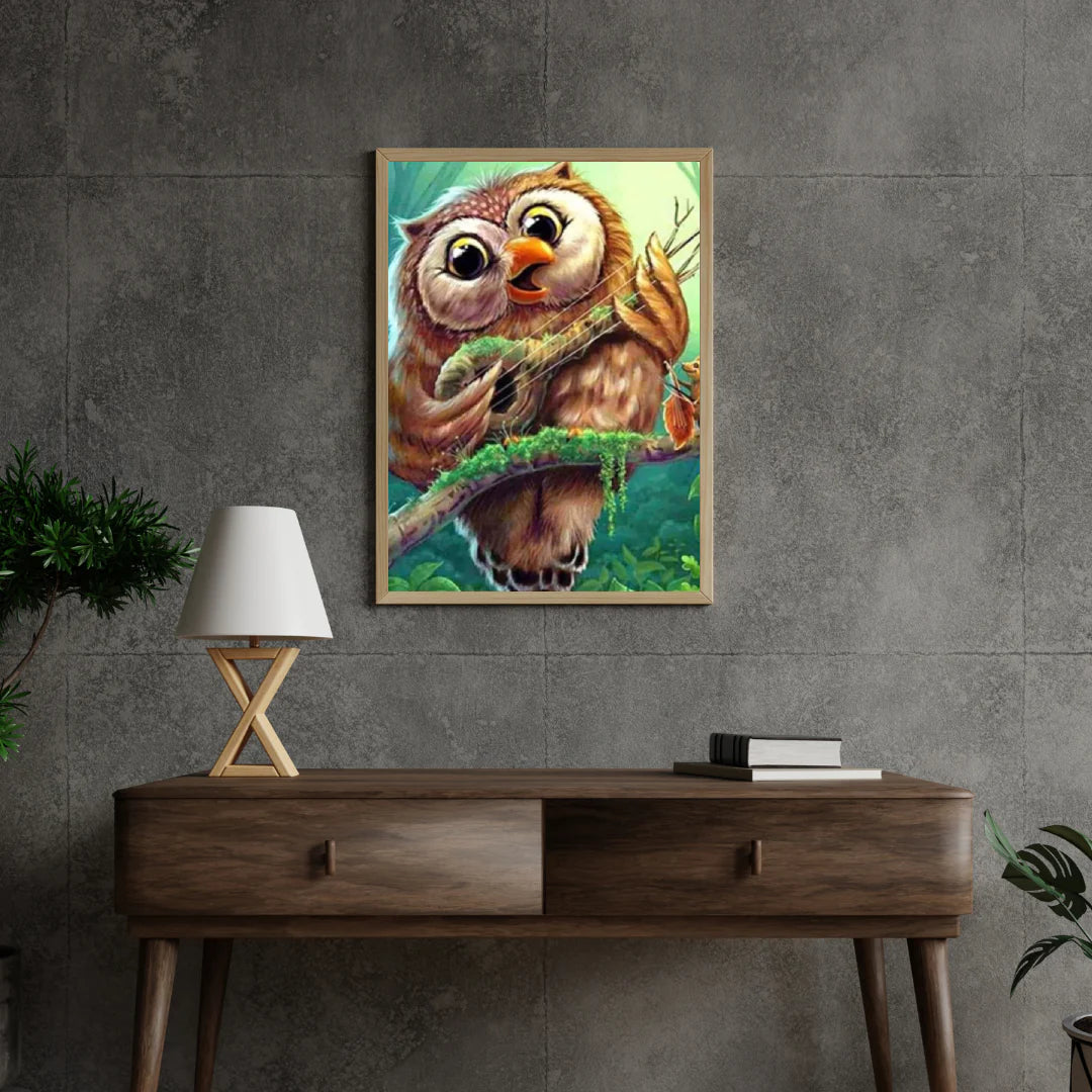 Diamond Painting Sowa śpiewająca - SEOS Shop ®