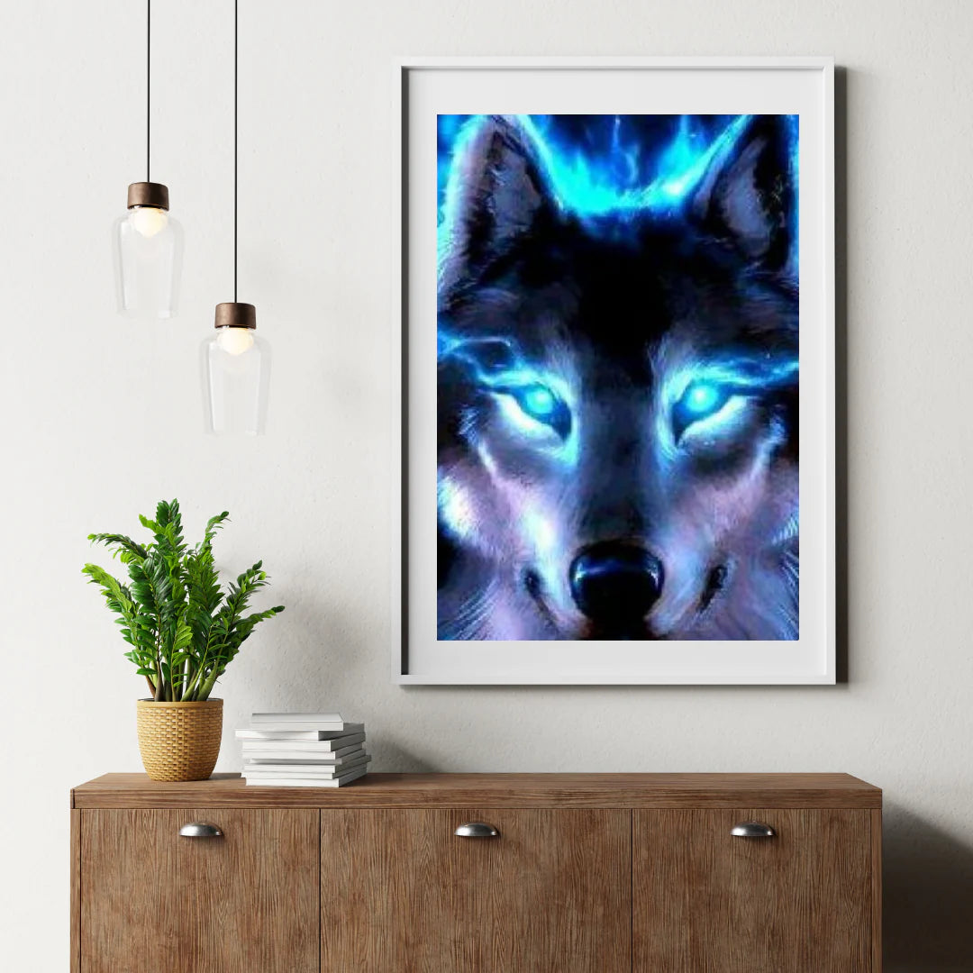 Diamond Painting Oświetlenie Wilka - SEOS Shop ®