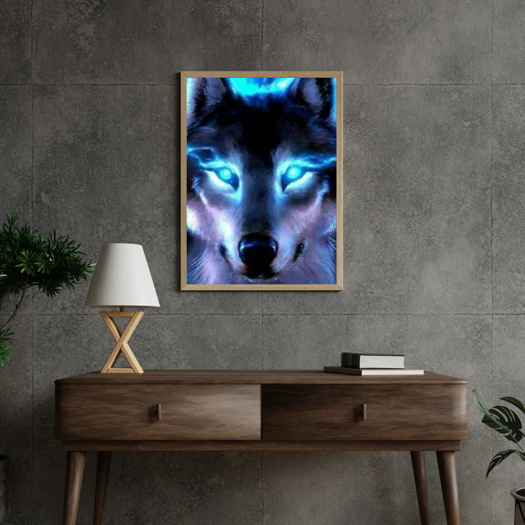Diamond Painting Oświetlenie Wilka - SEOS Shop ®