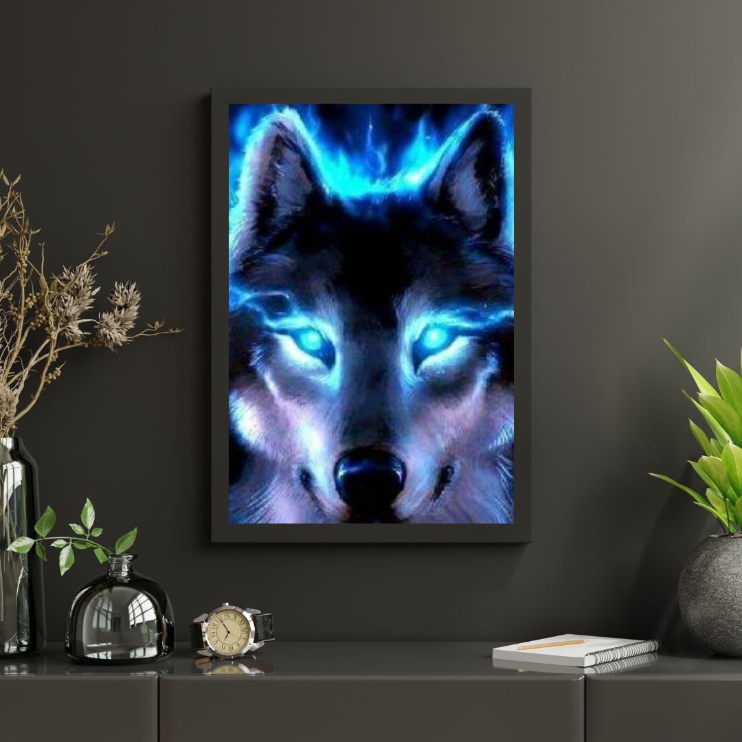 Diamond Painting Oświetlenie Wilka - SEOS Shop ®