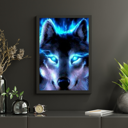 Diamond Painting Oświetlenie Wilka - SEOS Shop ®