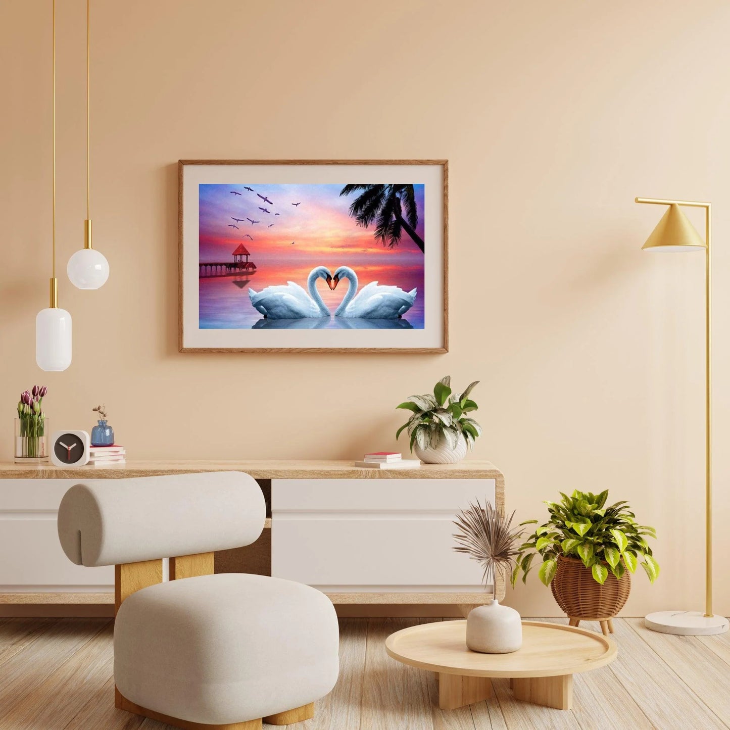 Diamond Painting Zakochane Łabędzie – SEOS Shop ®