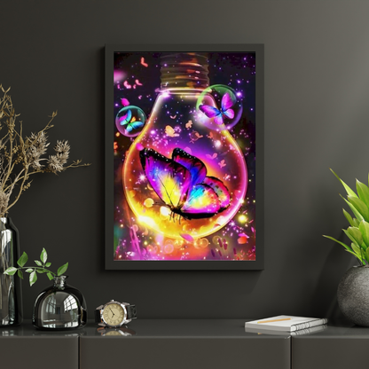 Diamond Painting Motyle w świetle - SEOS Shop ®