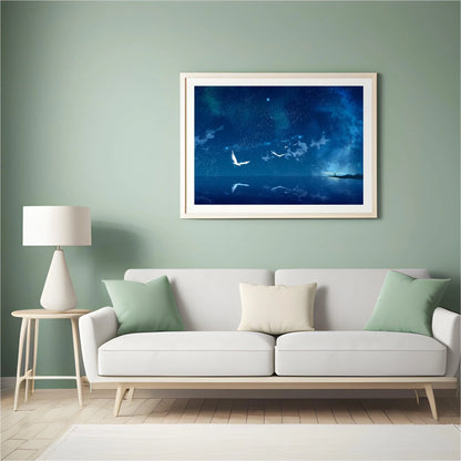 Diamond Painting Ptaki w nocy - SEOS Shop ®