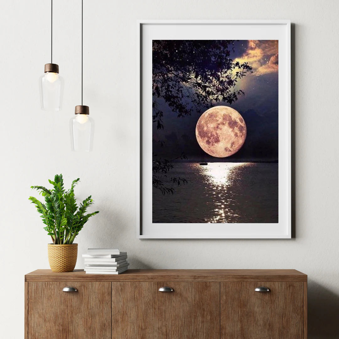Diamond Painting Pełnia Księżyca – SEOS Shop ®