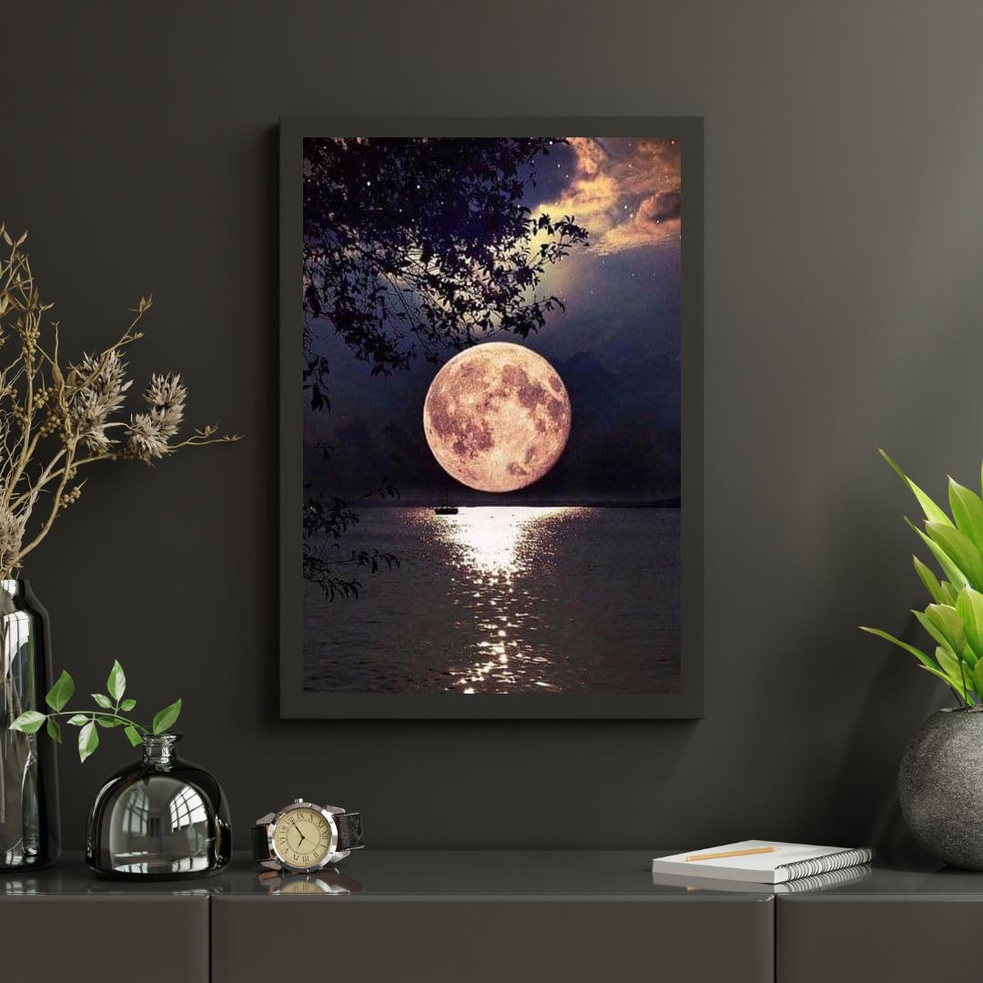Diamond Painting Pełnia Księżyca – SEOS Shop ®