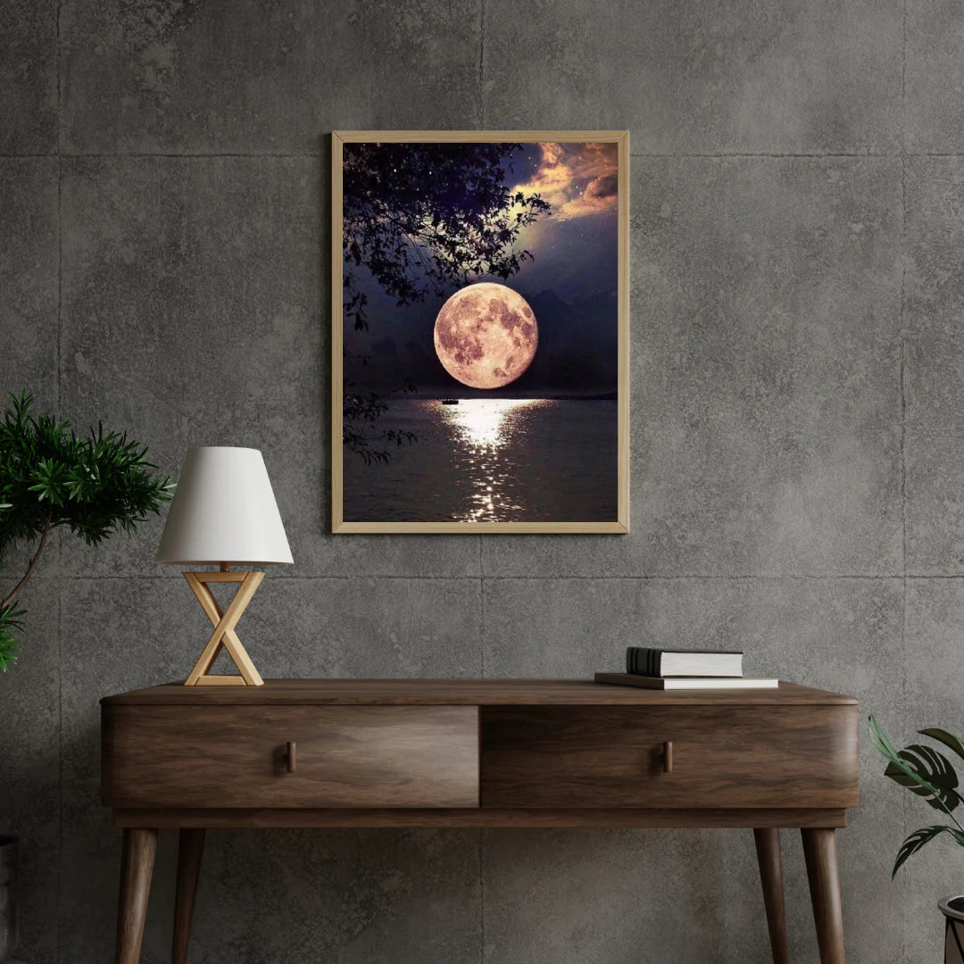 Diamond Painting Pełnia Księżyca – SEOS Shop ®