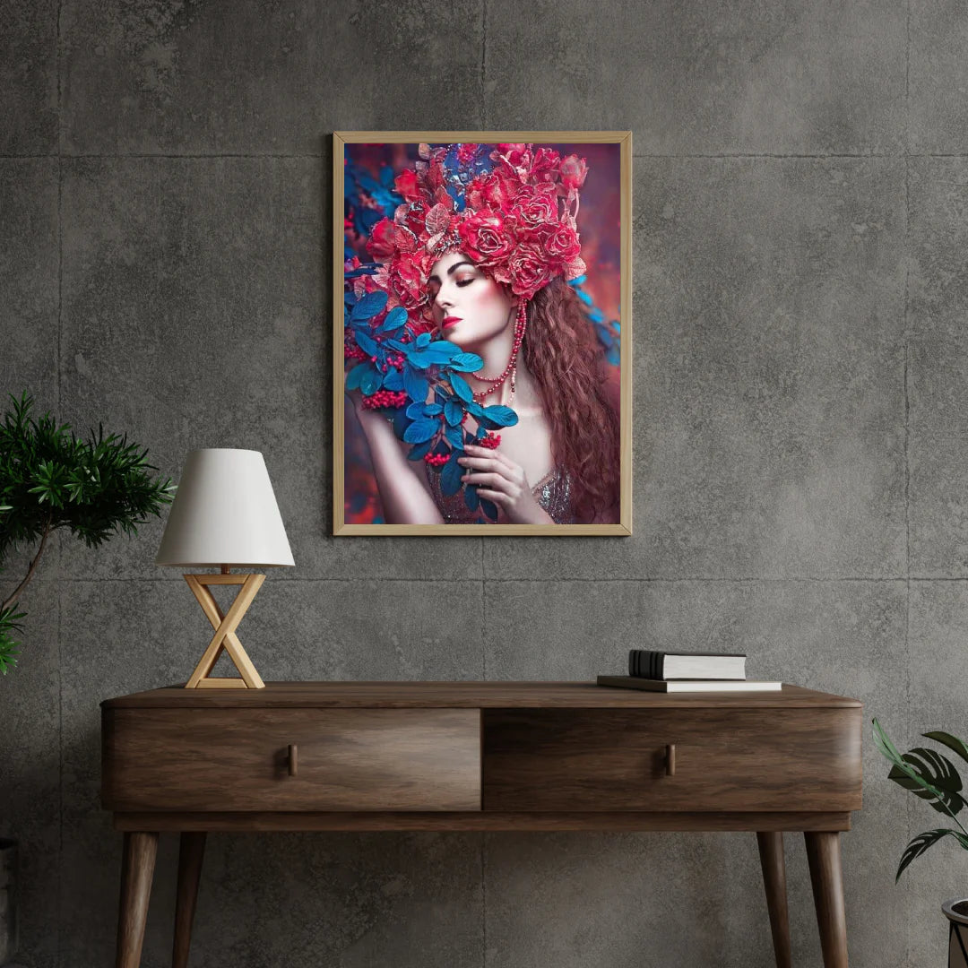 Diamond Painting Kobiety z kwiatem - SEOS Shop ®