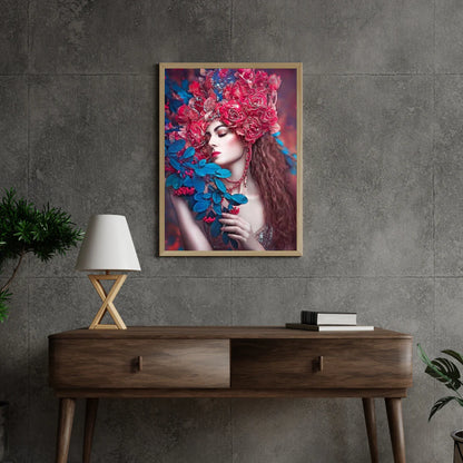 Diamond Painting Kobiety z kwiatem - SEOS Shop ®