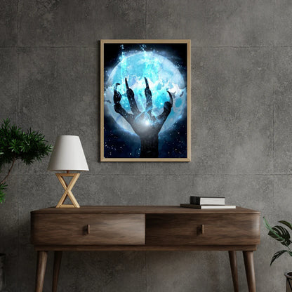 Diamond Painting Wilkołak i Księżyc - SEOS Shop ®