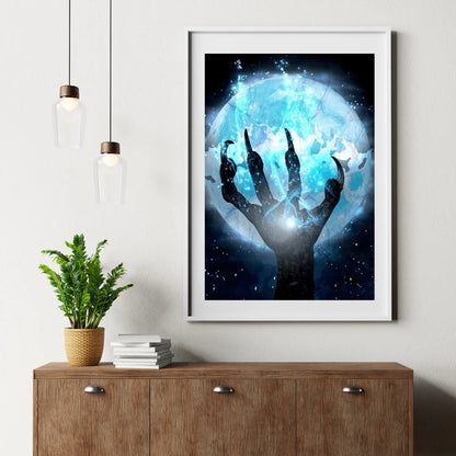 Diamond Painting Wilkołak i Księżyc - SEOS Shop ®