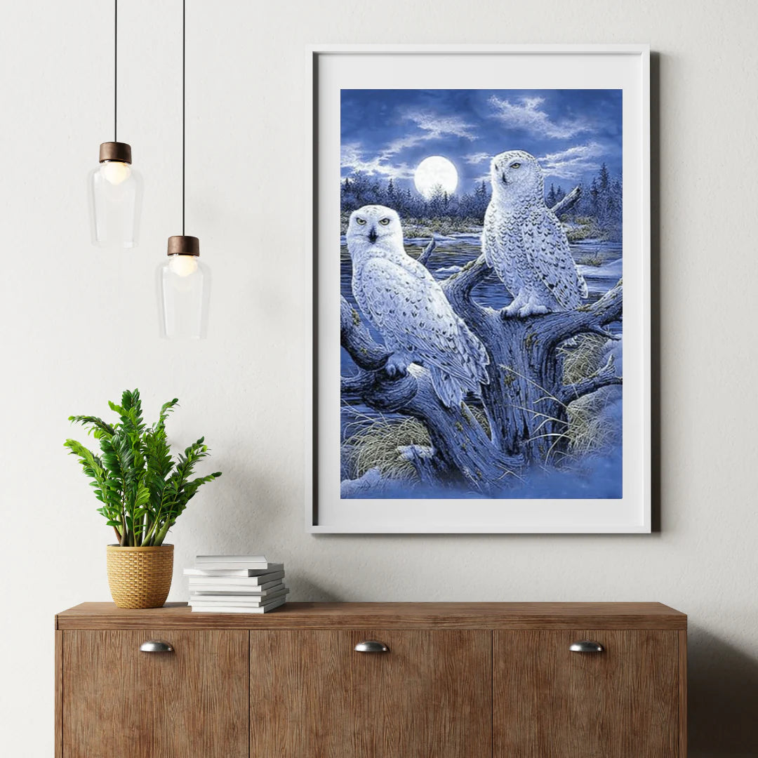 Diamond Painting Zimowe Sowy - SEOS Shop ®