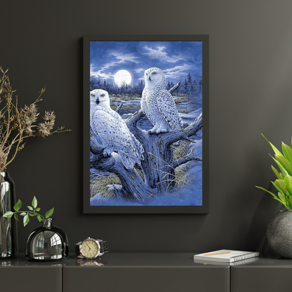Diamond Painting Zimowe Sowy - SEOS Shop ®