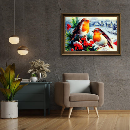 Diamond Painting Zimowe Ptaki - SEOS Shop ®