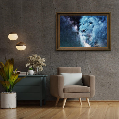 Diamond Painting Biała lwiątko - SEOS Shop ®