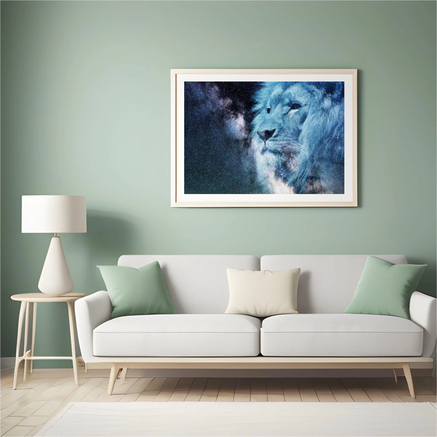 Diamond Painting Biała lwiątko - SEOS Shop ®