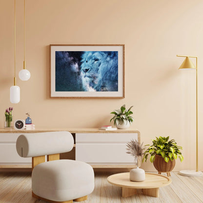 Diamond Painting Biała lwiątko - SEOS Shop ®