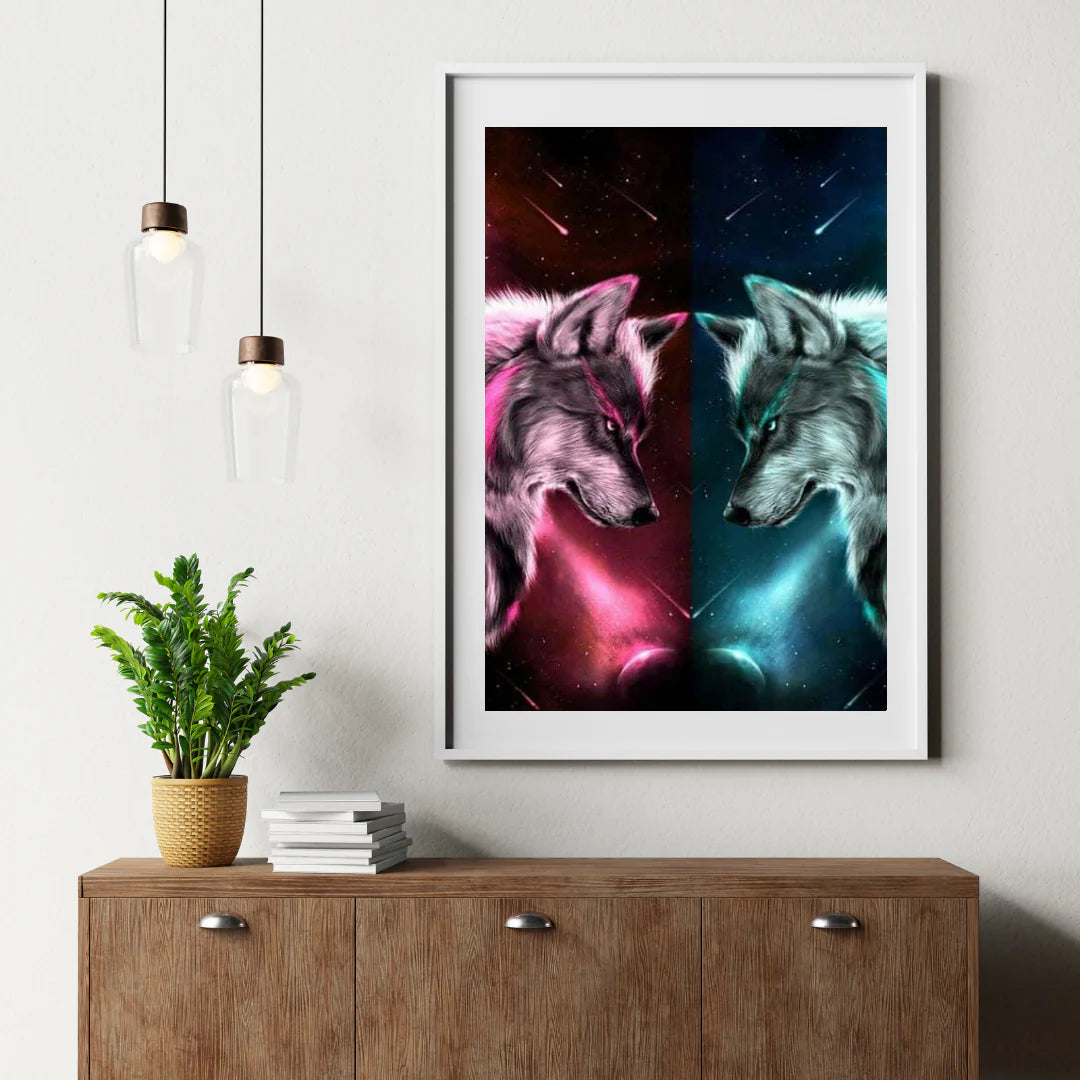Diamond Painting Wilk Miłość - SEOS Shop ®