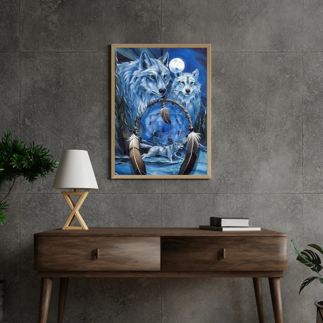 Diamond Painting Wilki Łapacz Snów - SEOS Shop ®