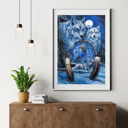 Diamond Painting Wilki Łapacz Snów - SEOS Shop ®