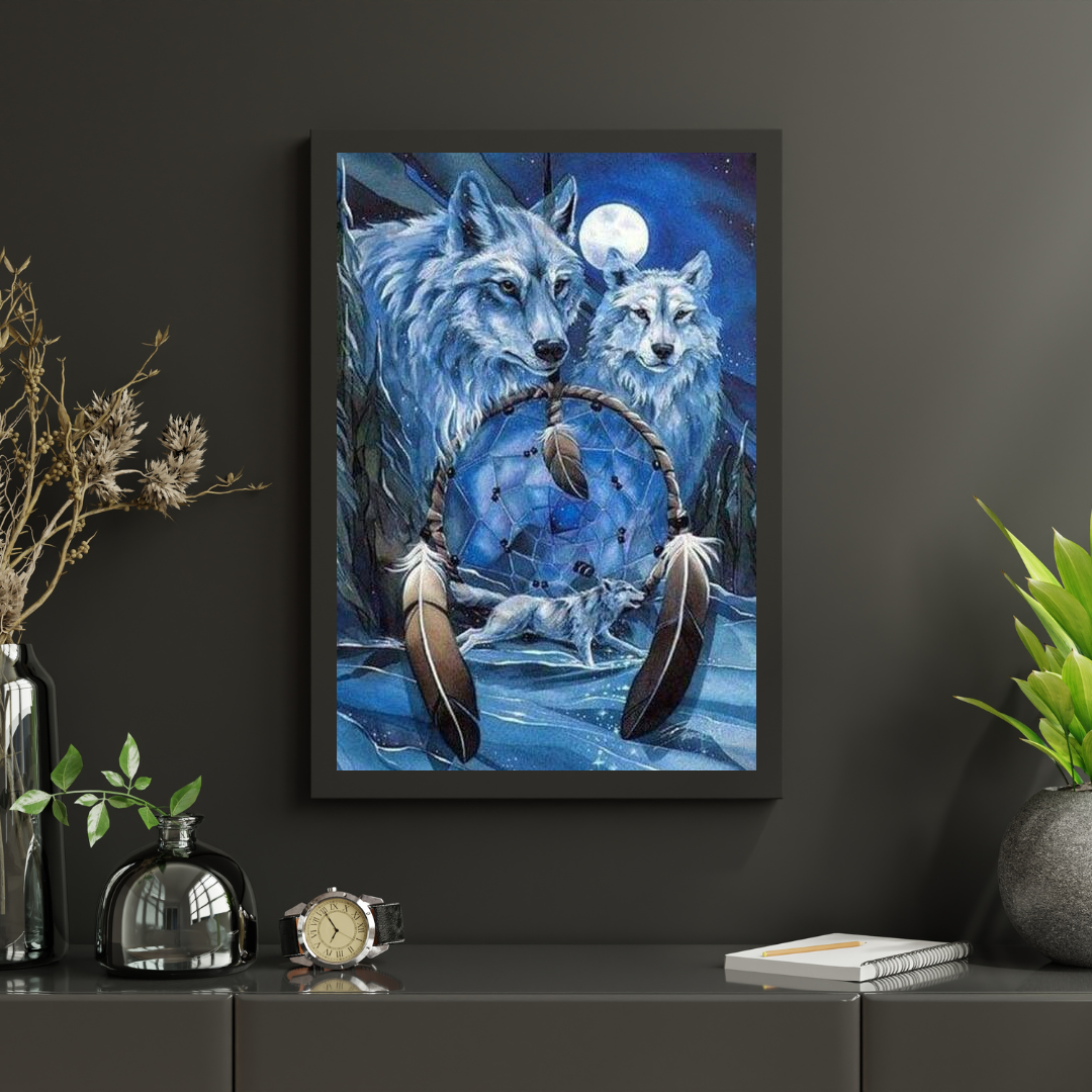Diamond Painting Wilki Łapacz Snów - SEOS Shop ®