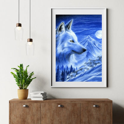 Diamond Painting Wilki w Śniegu - SEOS Shop ®