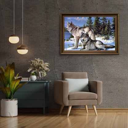 Diamond Painting Wilki zestaw – SEOS Shop ®