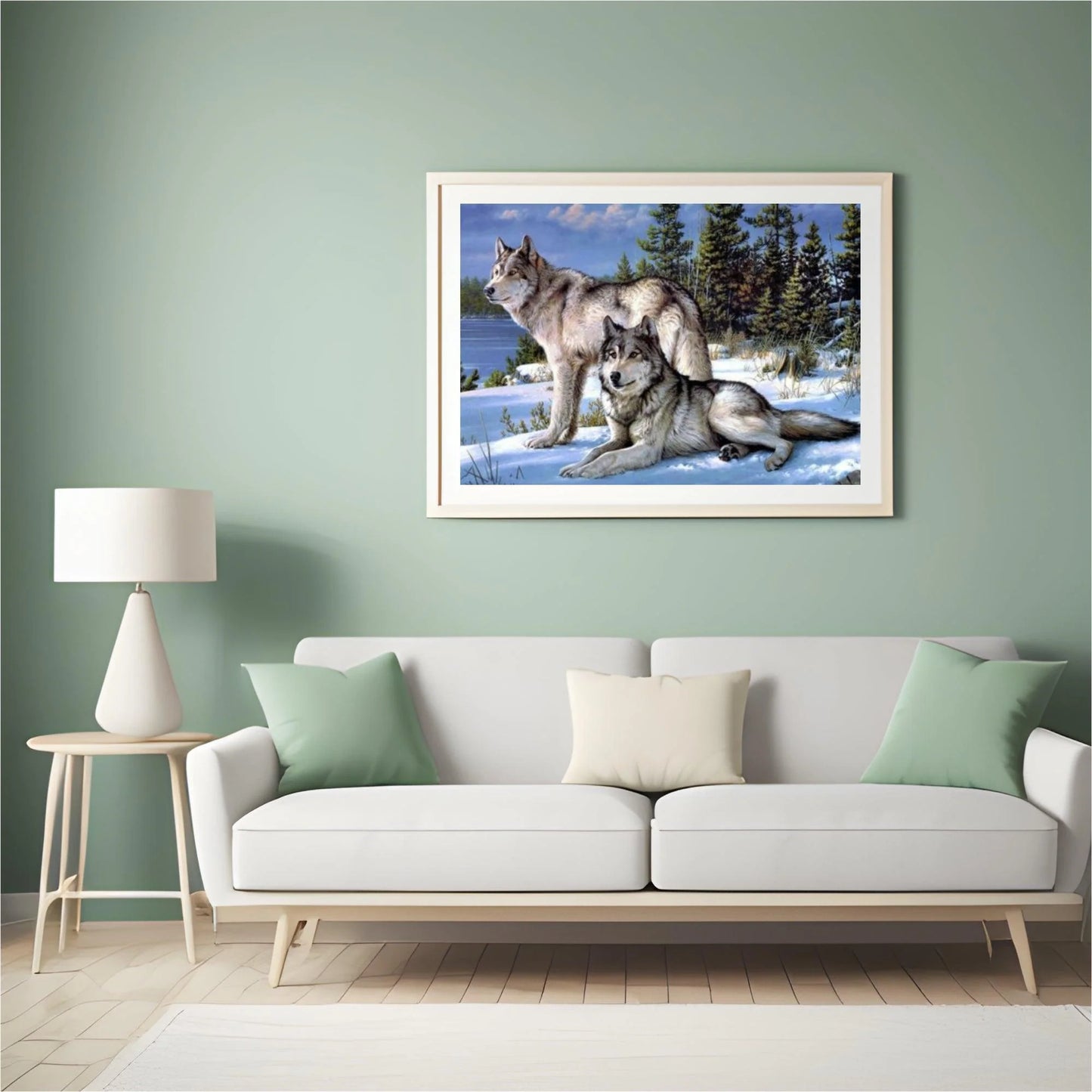 Diamond Painting Wilki zestaw – SEOS Shop ®