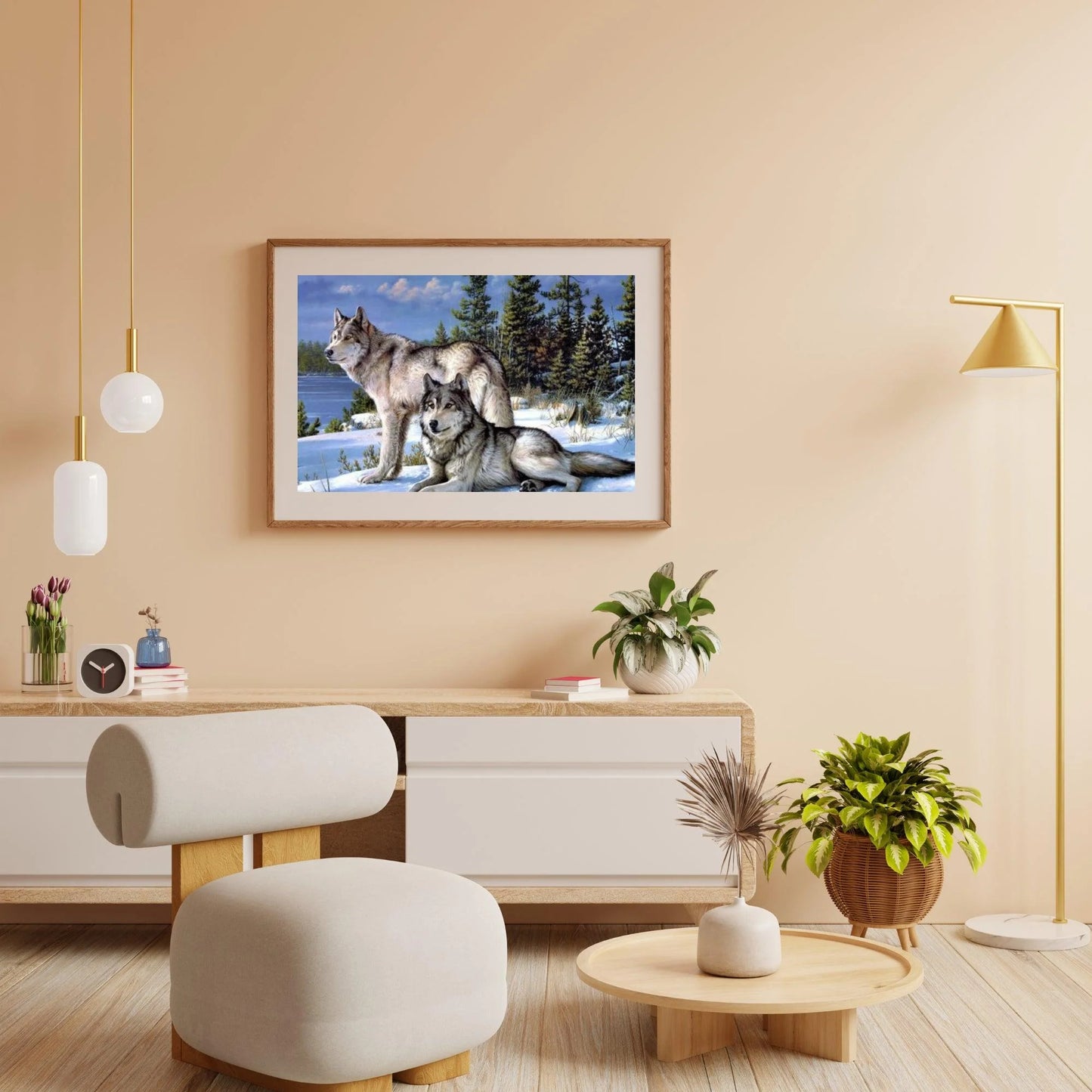 Diamond Painting Wilki zestaw – SEOS Shop ®