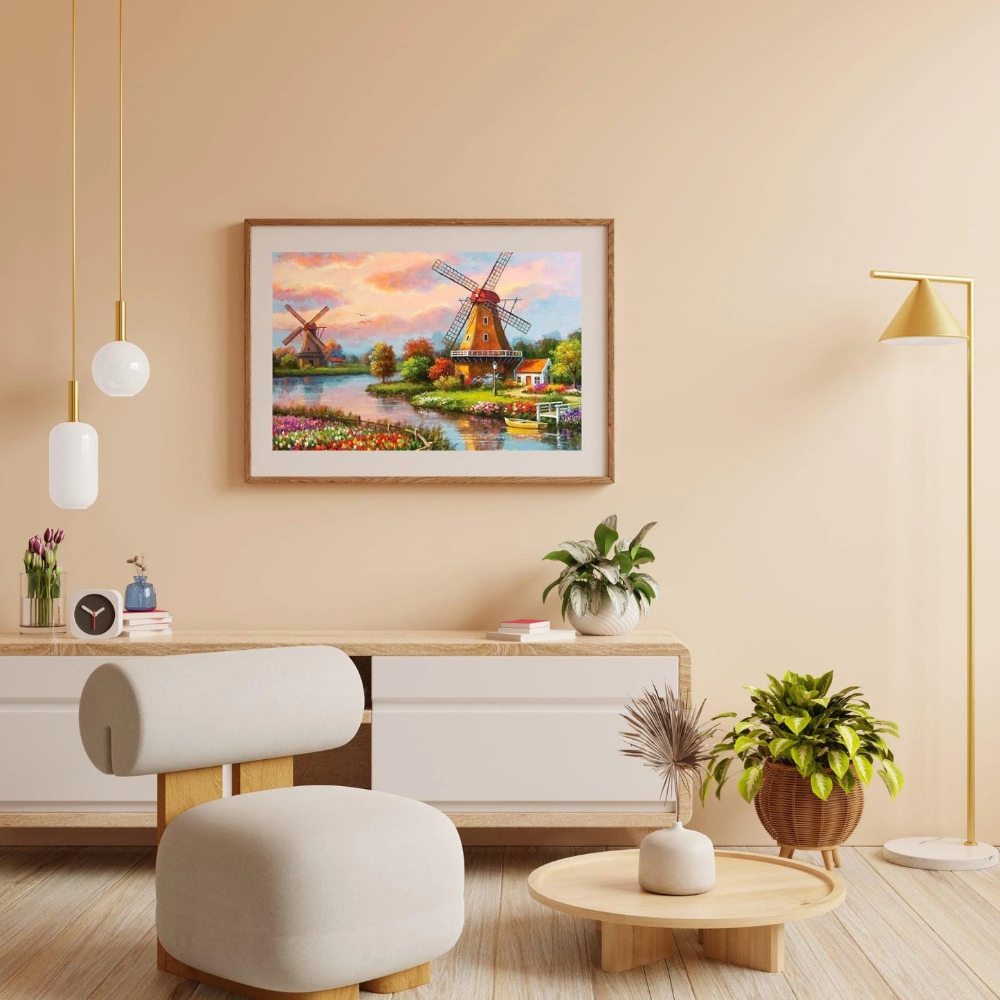 Diamond Painting Zaanse Schans z wiatrakiem – SEOS Shop ®