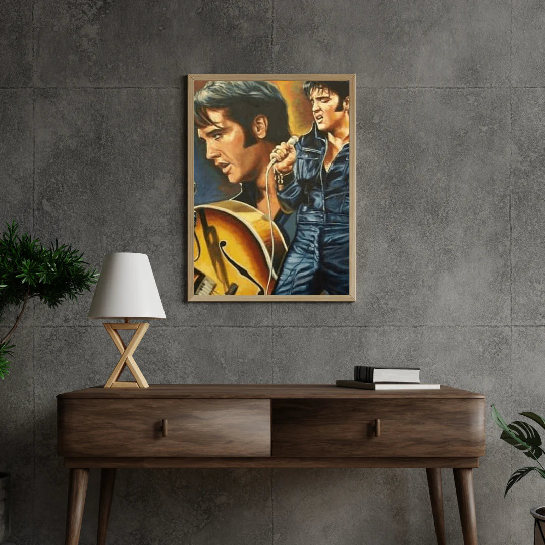 Diamond Painting Zingende Elvis Presley - SEOS Shop ®