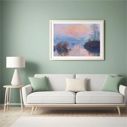 Diamond Painting Zachód słońca na Sekwanie - SEOS Shop ®