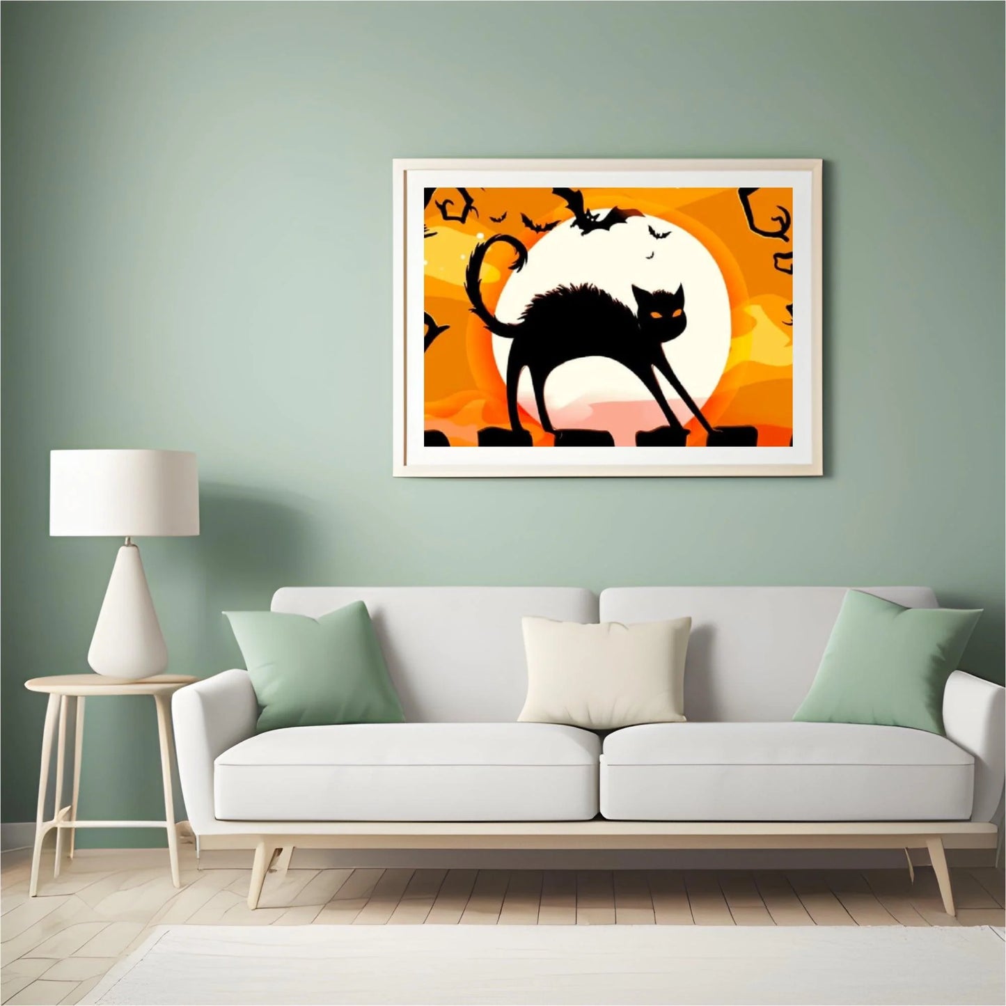 Diamond Painting Czarna Kot w Nocy - SEOS Shop ®