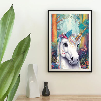 Diamond Painting - Jednorożec w lesie - SEOS Shop ®