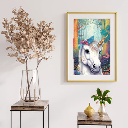 Diamond Painting - Jednorożec w lesie - SEOS Shop ®