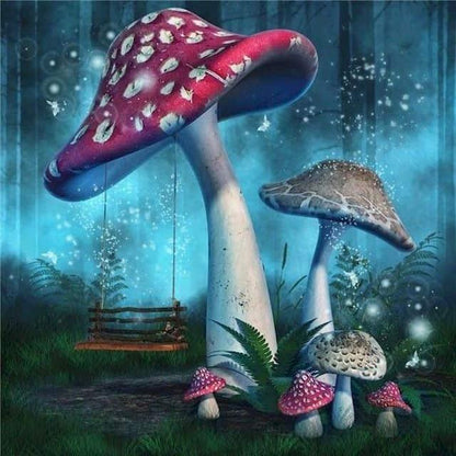 Diamond Painting Fioletowy Grzyb - SEOS Shop ®