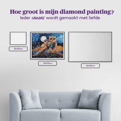 Diamond Painting Morze w świetle słonecznym 4 częsci - SEOS Shop ®