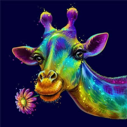 Diamond Painting Kolorowa Żyrafa - SEOS Shop ®