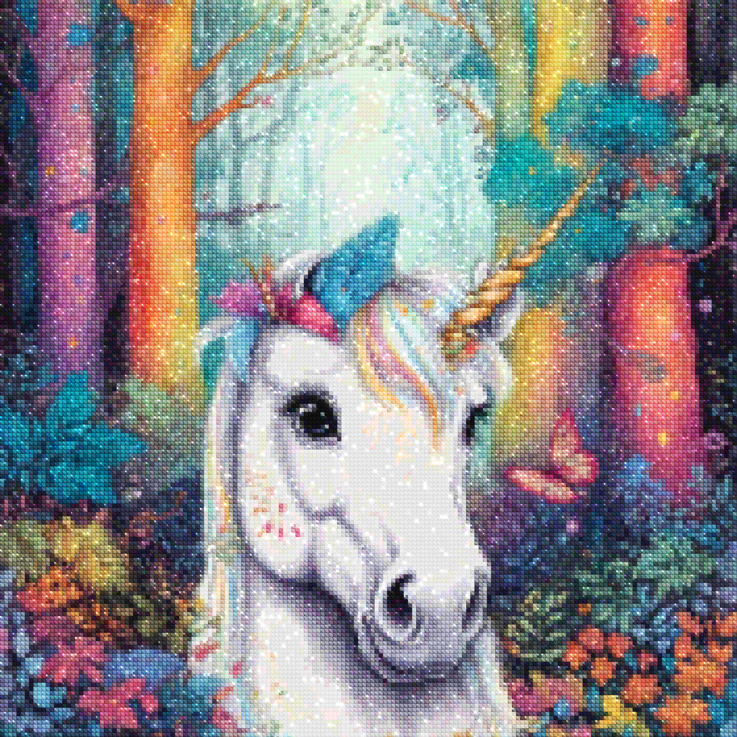 Diamond Painting - Jednorożec w lesie - SEOS Shop ®