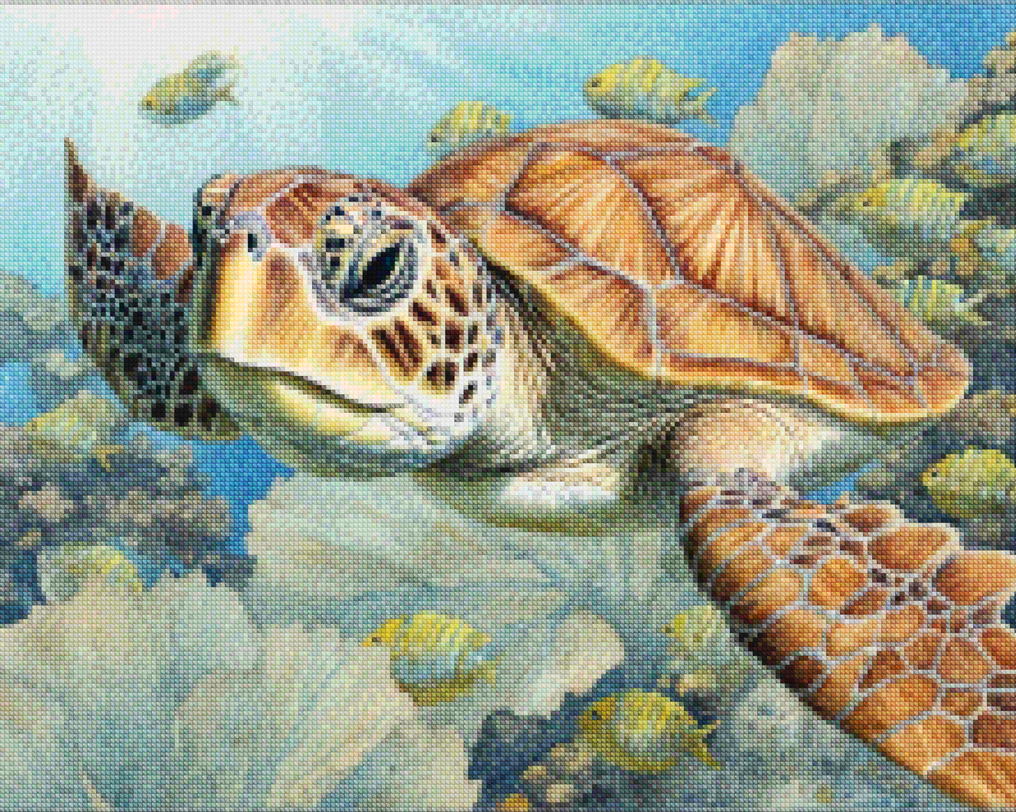 Diamond Painting - Żółw morski - SEOS Shop ®