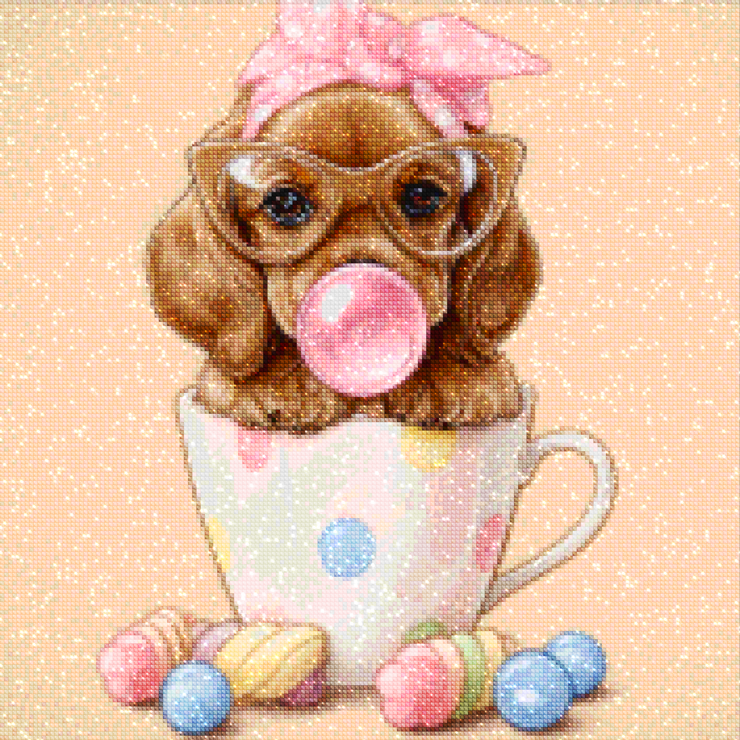 Diamond Painting - Kauwgompuppy - SEOS Shop ®