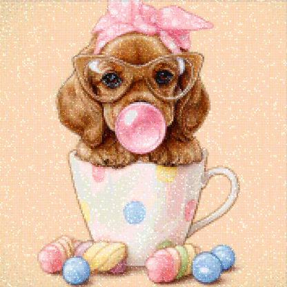 Diamond Painting - Kauwgompuppy - SEOS Shop ®