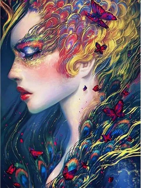 Diamond Painting Paw i Motyl Kobiety - SEOS Shop ®