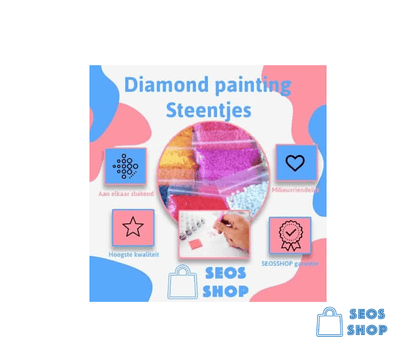 Diamond Painting Okrągłe kamyczki