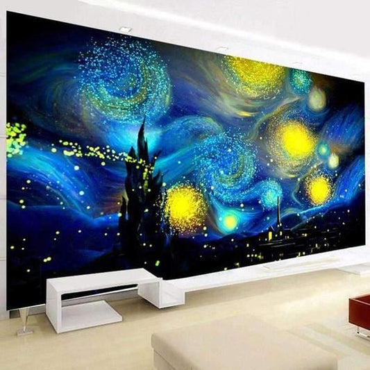 Petersdom noc Obraz Van Gogha | Duży Format - SEOS Shop