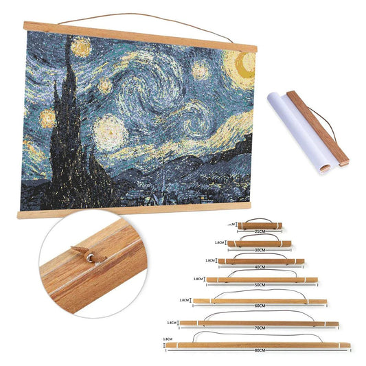Diamond Painting Drewniana ramka z magnetycznym zapięciem - SEOS Shop®